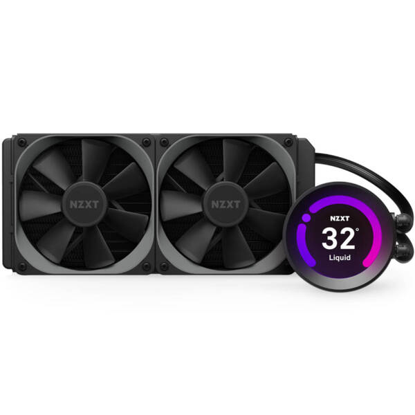 Water Cooler Kraken Z53 - 240mm - Com Display Lcd Na Bomba -