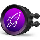 Water Cooler Kraken Z73 - 360mm - Com Display Lcd Na Bomba -