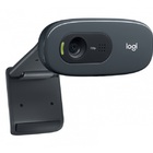 Web Cam Logitech C270 Hd 720p 3 Megapixels Com Microfone Cor