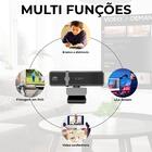 Webcam Viribus W80 Full Hd 1080p Microfone Integrado Preta