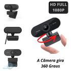 Webcam Visão 360º Full Hd 1080p Com Microfone/foco