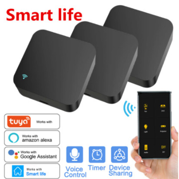 Wifi Controle Remoto Universal Inteligente Alexa Google Home