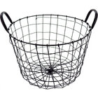 Wire Cesta Decorativa Organizadora Cachepô 20x32x32cm Metal P
