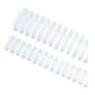 Wire-o Garra Duplo Anel 1" Para  200 Fls Ofício 2x1 Branco 50