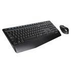 Wireles Combo Logitech Teclado + Mouse Sem Fio Mk345 Usb Preto