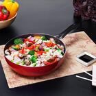 Wok 24cm 2 3l Terracota Brinox