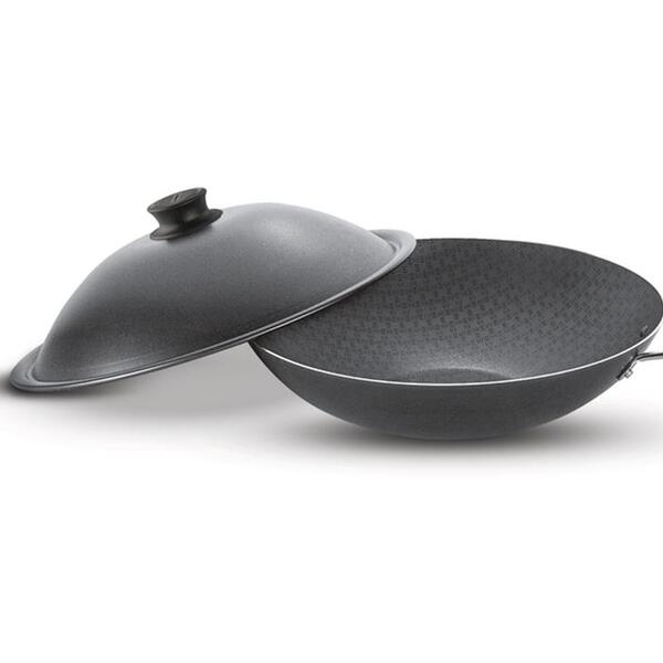 Wok 32cm 4 5l Paris Grafite Aluminio Com Revestimento Antiade