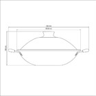 Wok 32cm 4 5l Paris Grafite Aluminio Com Revestimento Antiade