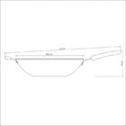 Wok 36cm 6 6l Napoli Grafite Aluminio Com Revestimento Antiad