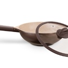 Wok Belga Com Tampa De Vidro N°28 Mta 8445