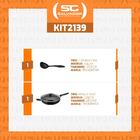 Wok Com Cabo Loreto Alumínio Antiaderente 3,3l Grafite Com Es