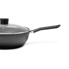 Wok Com Tampa 4 1 Litros - Ebony - Brinox Ø 28 X 9 Cm 4 1 L P