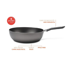 Wok Ebony - Brinox Preto Brinox