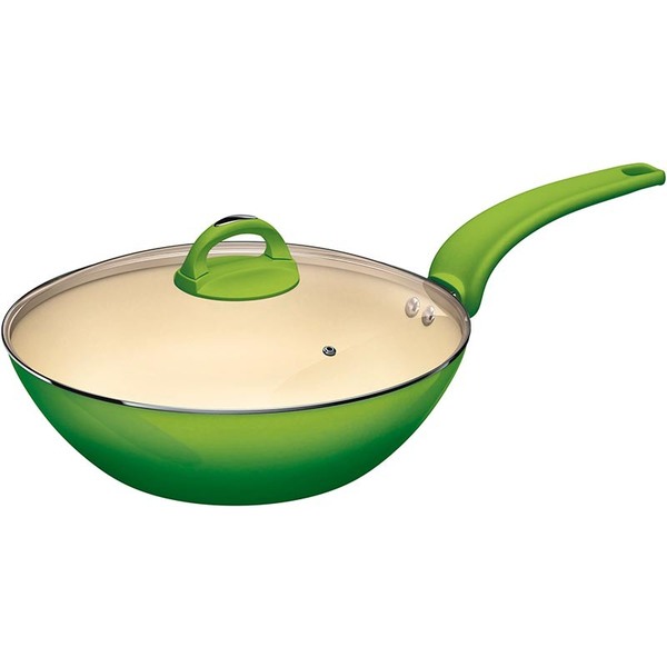 Wok Intense 28cm Com Alças - Dolce Vita - Verde