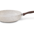 Wok Ø24 Ceramic.life Smart Plus - Brinox 24 Cm Vanilla Brinox