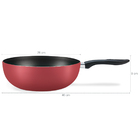 Wok Ø28 Cm - Chilli  Ø 28 X 9 Cm 4 1l Cereja Brinox