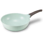 Wok Revestimento Cerâmico Antiaderente Jade Nr. 28 3,7l