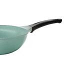 Wok Revestimento Cerâmico Antiaderente Jade Nr. 28 3,7l