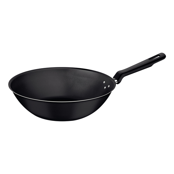 Wok Tramontina Loreto em Alumínio com Revestimento Interno e Externo Antiaderente Starflon Max Grafite 28cm 3,6L