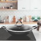 Wok Tramontina Mônaco Induction Em Alumínio Com Revestimento