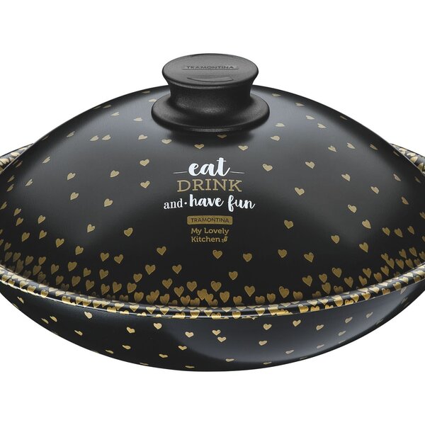 Wok Tramontina My Lovely Kitchen Alumínio Interno Antiaderent
