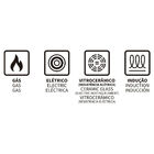 Wok Tramontina Trento Em Ferro Esmaltado Com Revestimento Int