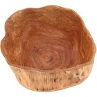 Wood Centro Mesa 10x23x23cm Madeira Natural