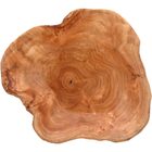 Wood Centro Mesa 14x44x40cm Madeira Natural