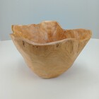 Wood Centro Mesa Decorativo Enfeite 17x37x32cm Madeira Natural