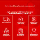 Xadrez Vermelho 250 Gramas