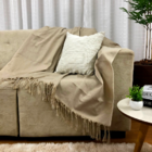 Xale Grande Para Sofá 3 Lugares Manta Premium Decorativa 1,40