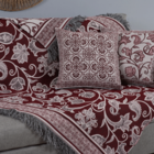 Xale Grécia Vinho Valle Enxovais 5 Peças