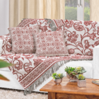 Xale Grécia Vinho Valle Enxovais 5 Peças