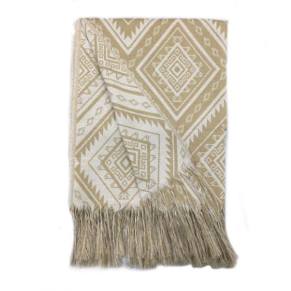 Xale Manta Grande Para Sofá 3 Lugares Decorativo Estampa Agra