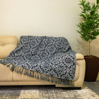 Xale Manta Grande Para Sofá 3 Lugares Decorativo Estampa Canc