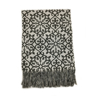 Xale Manta Sofá Jacquard 2,10mx1,40m Cancún Cinza Premium