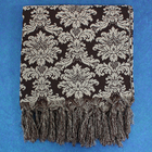 Xale Sofá Premium Luxo Moderna Arandela12s Marrom 1,80x1,40