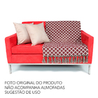 Xale Sofá Premium Luxo Moderna Marrocos18s Vinho 1,80x1,40