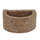 Xaxim Fibra Palmeira - Meia Lua (A: 14cm; L: 18cm; C: 21cm)