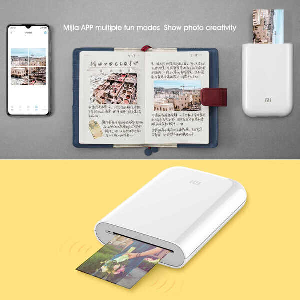 Xiaomi Impressora Fotográfica De Bolso Portátil Foto | Leroy Merlin
