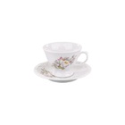 Xícara Café C/ Pires Linha Pomerode Eterna Schmidt