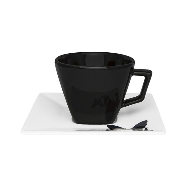 Xícara Chá 200 Ml C/ Pires 11 Cm Quartier Tattoo Oxford