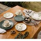 Xícara Com Pires Em Cerâmica Copa Cia Aquarelle Azeitonas 200