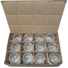 Xicara Copo De Vidro Transp Com Alça 25-ml -  Caixa/c 12-und