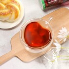 Xícara Coração Para Chá Com Parede Dupla Lyor 230 Ml