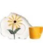 Xícara De  Café Com Pires Playful Flowers Digital