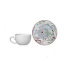 Xìcara De Café Com Pires Snowman