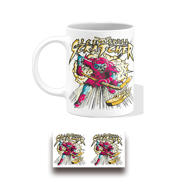 Xícara De Caveira Skull Cerâmina Personalizada Caneca 325ml