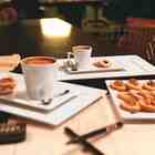 Xícara De Chá 200 Ml C/ Pires Plateau White Oxford