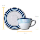 Xícara De Chá 6 Peças 230ml Porcelana 5a Avenida Germer